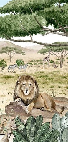 Papel pintado infantil «Selva secreta»