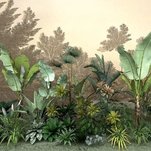 Papel pintado Selva indonesia