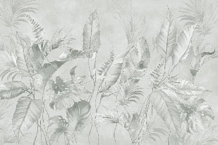 Elegante papel pintado de Selva salvia