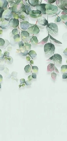 Papel pintado Eucalyptus plant nature toilet