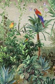 Papel pintado de Jungle Parrot