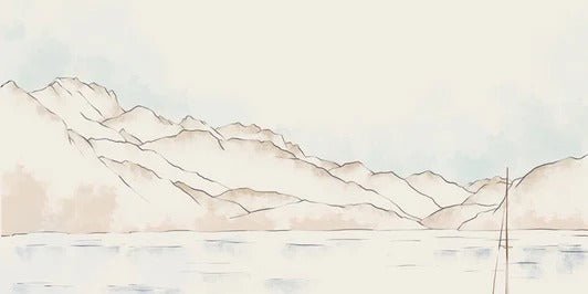 Papier peint Annecy, cimes & art, XXL, tendance