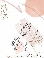 Papel pintado de Formas y flores