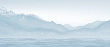 Papier peint Annecy et son lac paisible, XXL, tendance