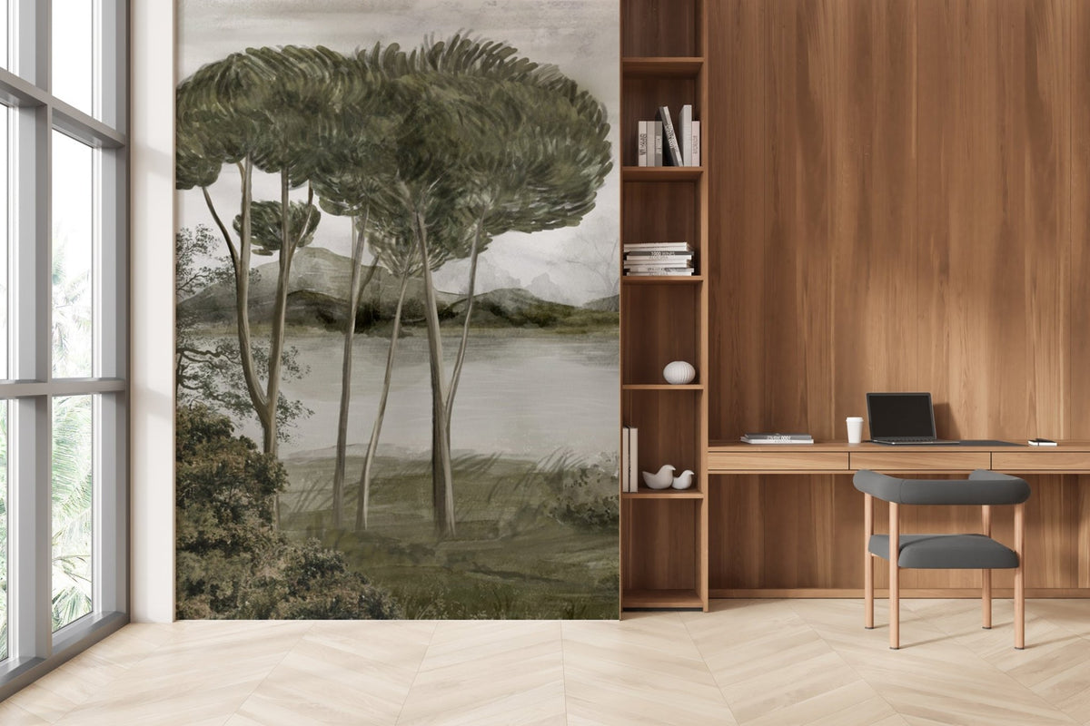 Papel pintado panorámico mediterráneo