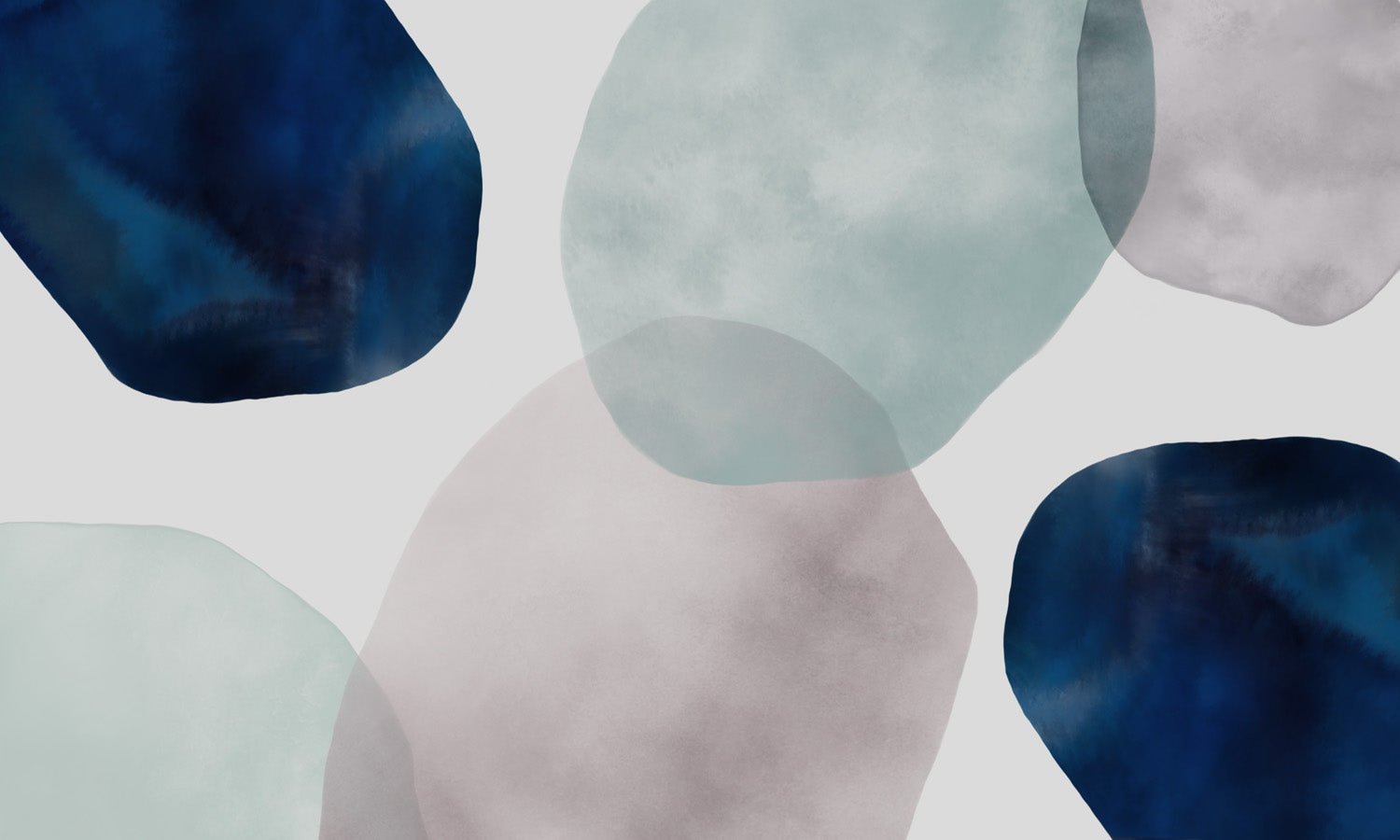 Papier peint cercle abstrait watercolor, mural concept, tendance