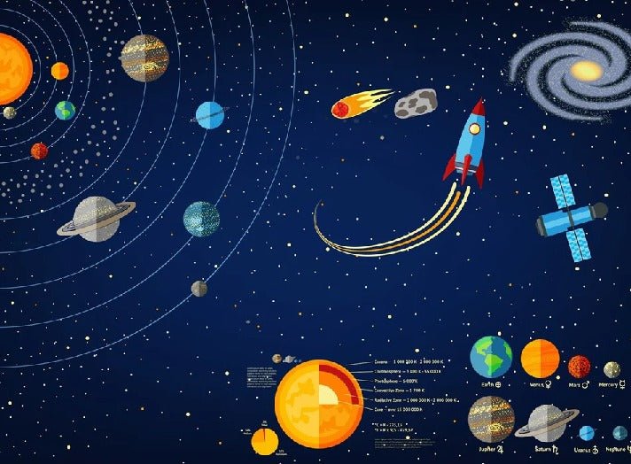 Papier peint astronaute univers galaxy, XXL, tendance