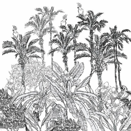 Papel pintado Pantera de la selva