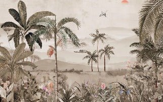 Papel pintado Jungle art