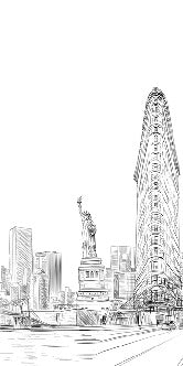 Papel pintado Arquitectura de Nueva York
