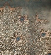 Papel pintado Majestic Peacock Feather