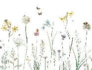 Papel pintado hierbas encantadas