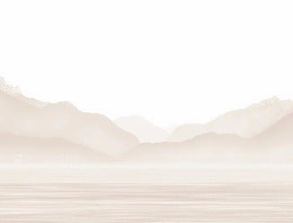 Annecy y su apacible lago Papel pintado beige