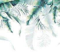 Papel pintado estilo jungla y escandinavo