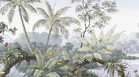 Papel pintado Jungla de moda