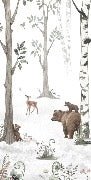 Papier peint animaux printemps forêt, XXL, tendance