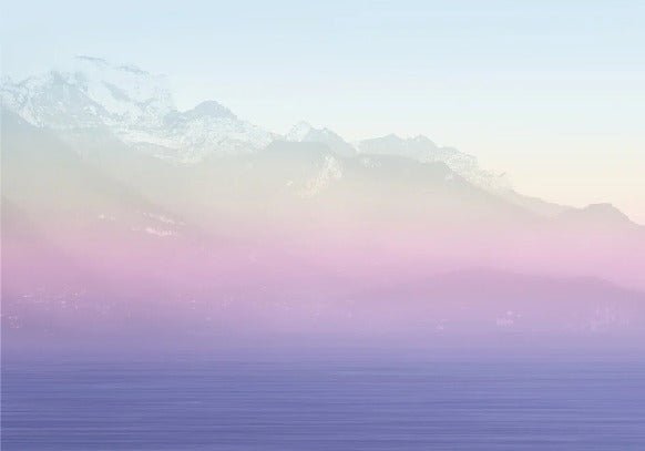 Annecy y su apacible lago fondo de pantalla arco iris