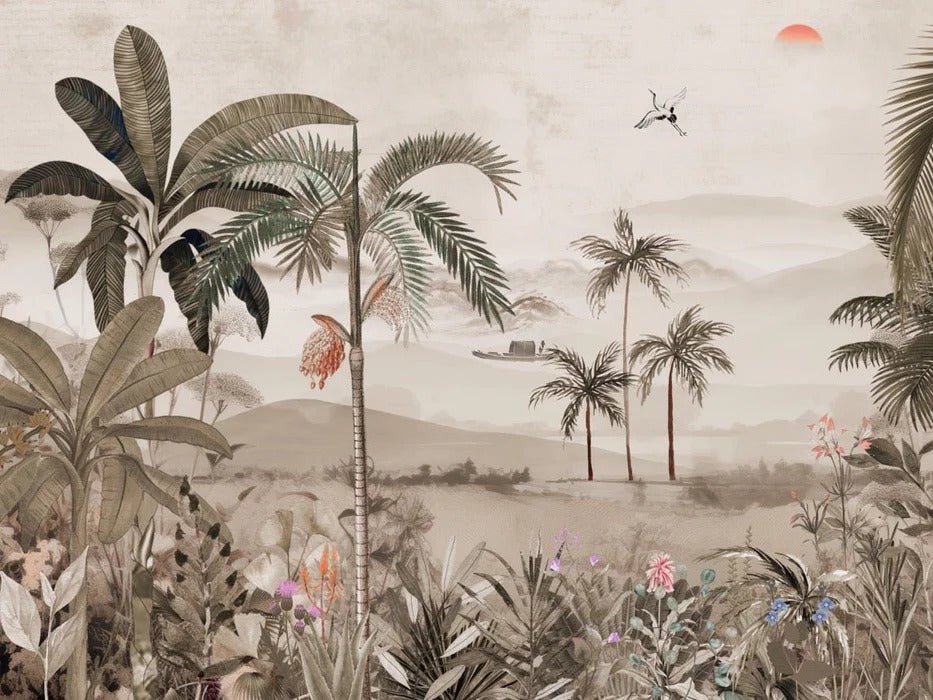 Papel pintado Jungle art