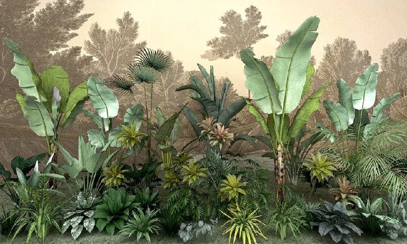 Papel pintado Selva indonesia