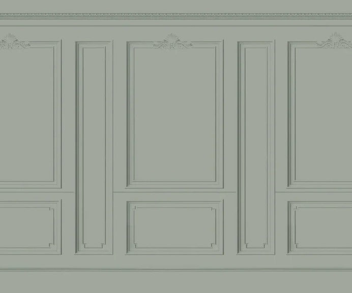 Papel pintado Haussmann Verde grisáceo