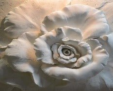 Papier peint Flower Sculpture 3D, XXL, tendance