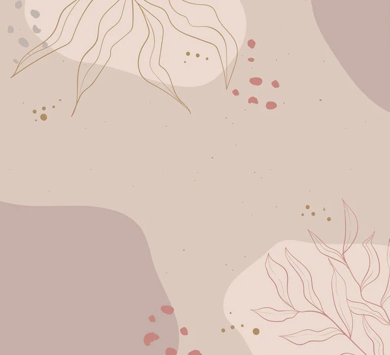 Papel pintado coral abstracto