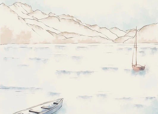 Papier peint Annecy, cimes & art, XXL, tendance
