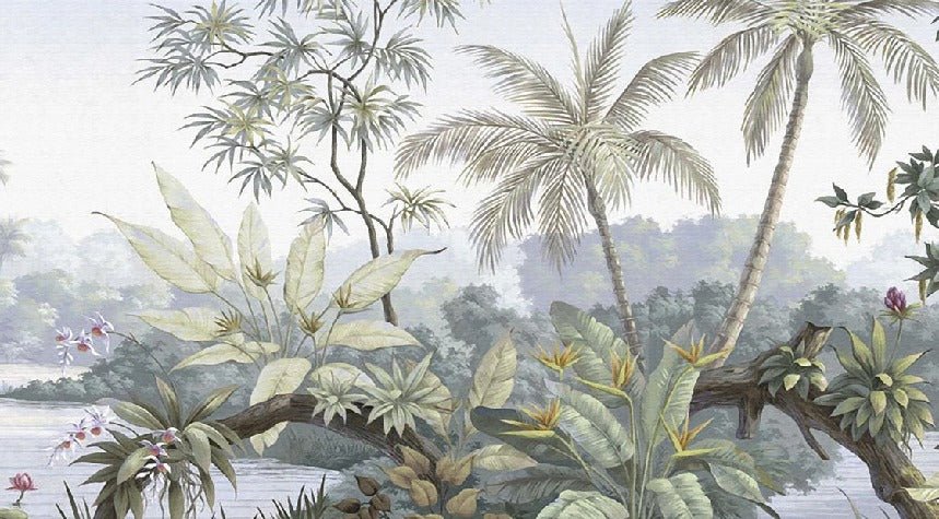 Papel pintado Jungla de moda