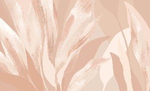 Papel pintado de tela floral nude