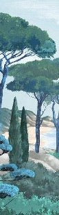 Papier peint balade dans les calanques, XXL, tendance