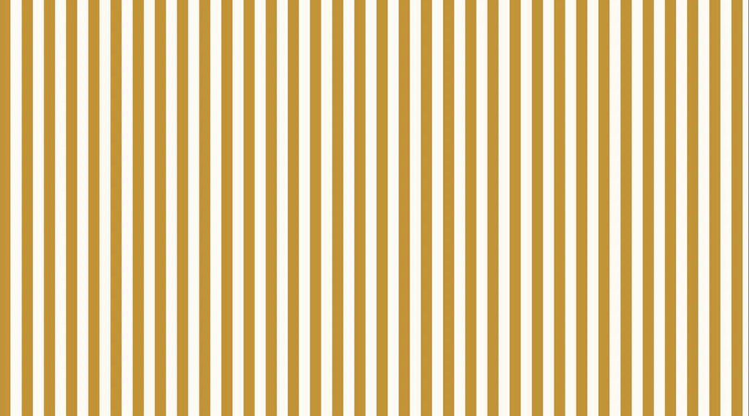 Papel pintado retro con rayas amarillo mostaza