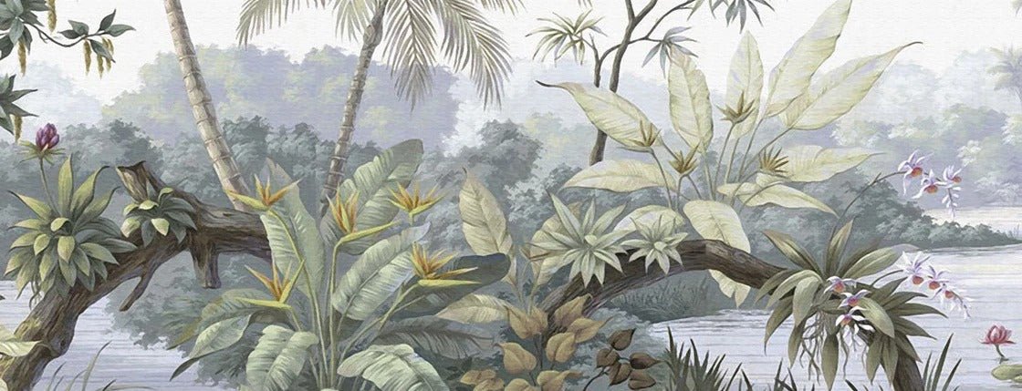 Papel pintado Jungla de moda