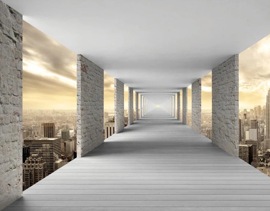 Papel pintado trampantojo New York Hall