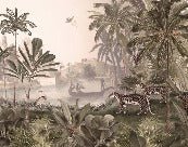 Papel pintado de Jungle haven leopard