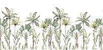 Papier peint tropical aquarelle, XXL, tendance