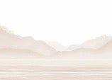 Annecy y su apacible lago Papel pintado beige