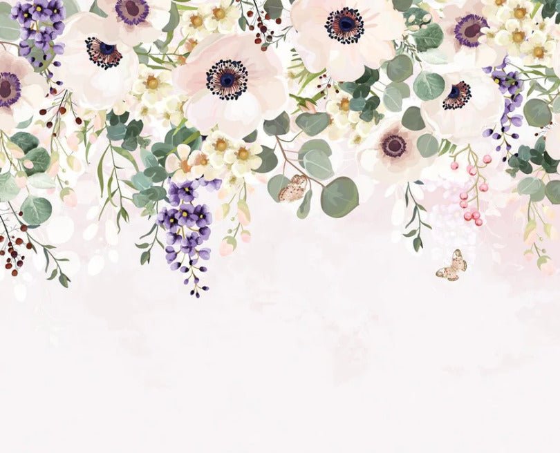 Papier peint floral provence, XXL, tendance