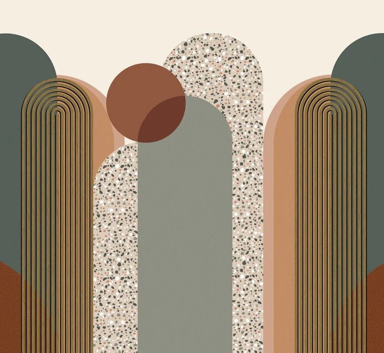 Papier peint Art déco graphique tendance, XXL, tendance