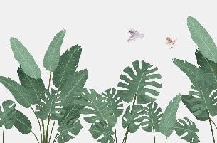 Papel pintado de Banana tree essence jungle