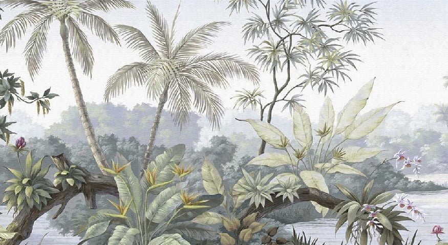 Papel pintado Jungla de moda