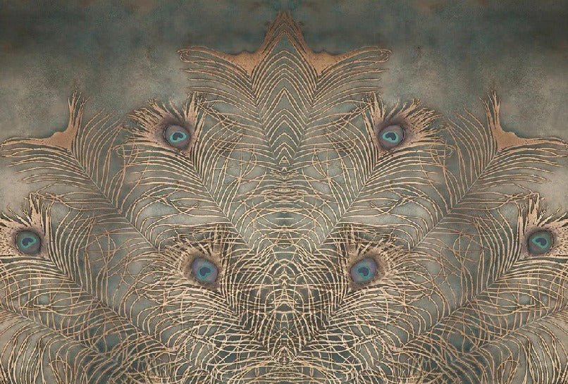 Papel pintado Majestic Peacock Feather