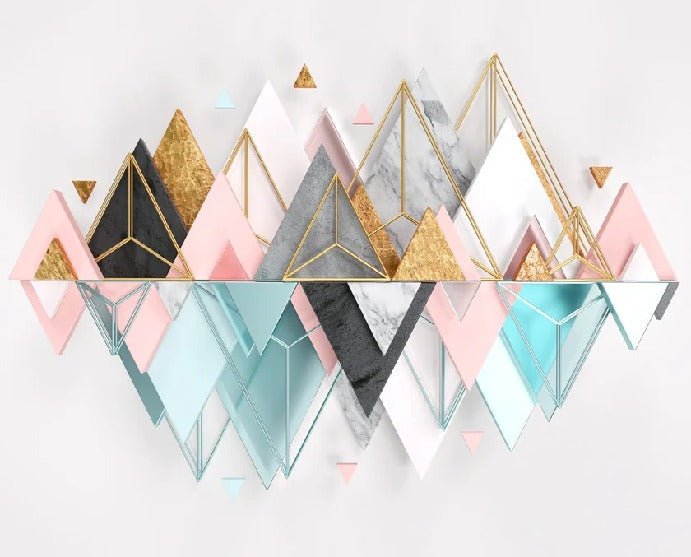 Papel pintado Diseño geométrico