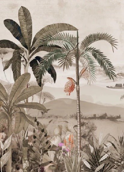 Papel pintado Jungle art