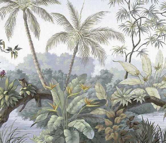 Papel pintado Jungla de moda