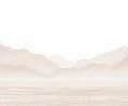 Papier peint Annecy et son lac paisible beige, XXL, tendance