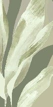 Papel pintado de tela verde