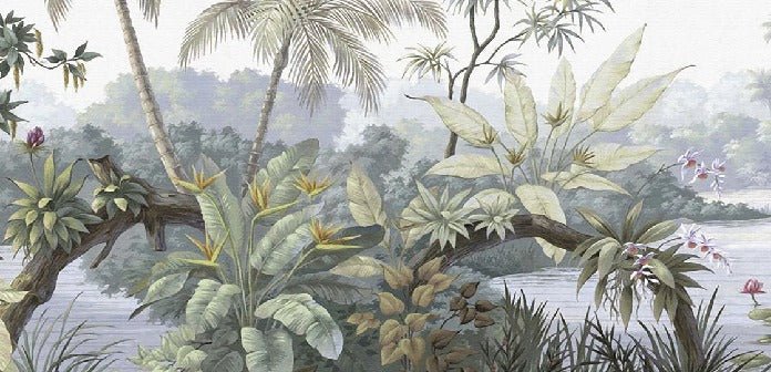 Papel pintado Jungla de moda