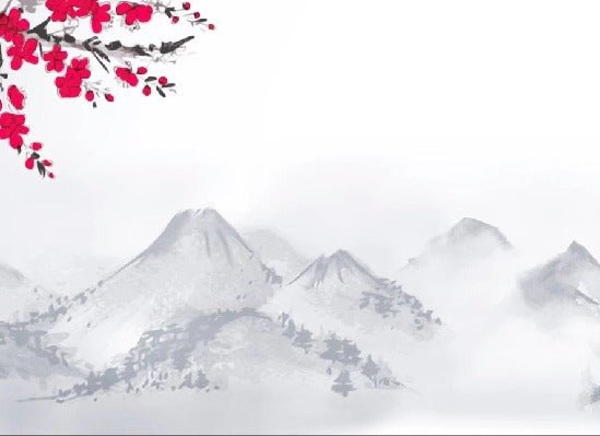 Papel pintado Paisaje zen minimalista