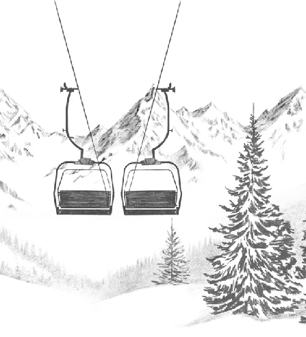 Papel pintado inmersión Alpine