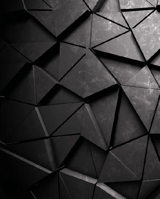 Papel pintado 3D Black Perspective